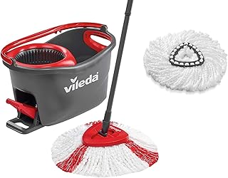 Vileda EasyWring & Clean Komplettset + Classic Ersatzkopf Turbo Box, Set