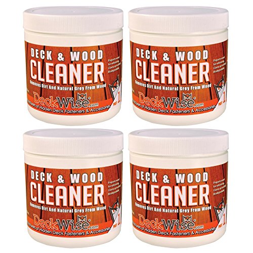 DeckWise Deck & Wood Cleaner - Part 1 - 16 oz. for 600 Sq. Ft. of Decking (4 pack)