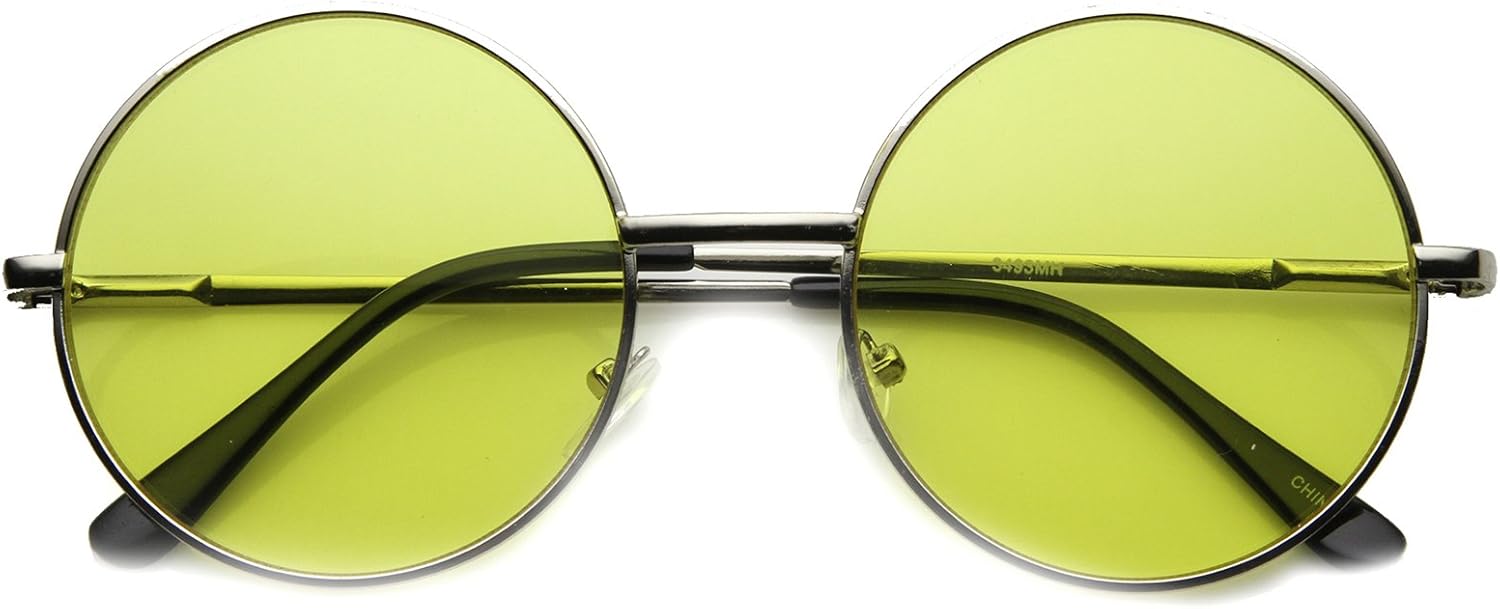 yellow john lennon glasses