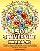 50 SUMMERTIME MANDALAS: A Vacation Coloring Book, Featuring Summer Mandala Art, Sea Themed Designs, Summer Scenes, Seashells, Flower Bouquets, and Exotic Flower Wreaths by Kameliya Angelkova