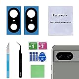 Perzework 2 Set Back Rear Camera Lens Glass