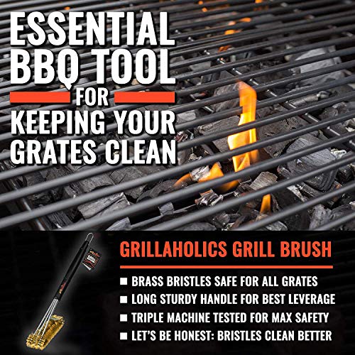 1 Grillaholics+Essentials+Brass+Grill+Brush