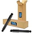 TRQ Rear Shock Absorber Set Compatible with 2012-2017 Hyundai Accent 2010-2013 Kia Forte Forte Koup