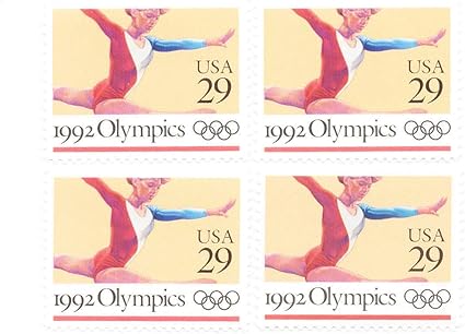 Amazon Com Gymnastics Floor Routine Olympics 1992 Set Of Four