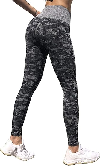 grey camo gym leggings