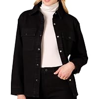 Amazon Essentials Women's Oversized-Fit Heavyweight Denim Shirt Jacket