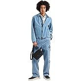 Armani Exchange Men's Denim Collared Bomber