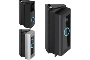 RIOVO Adjustable 30 to 55 Degree Doorbell Angle Mount Compatible with Video Doorbell Wired/Pro, Replacement Angle Adjustment 