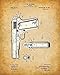 Original Colt Pistols Patent Art Prints - Set of Four Photos (8x10) Unframed Gun Pictures for Wall - Makes a Great Man Cave Gun Poster Decor - Gift Under $20 for Gun Owners and Firearms Enthusiasts