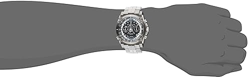 Bulova Men's Precisionist Stainless Steel and Grey Ion-Plated