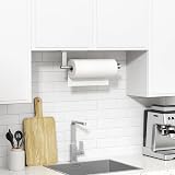 Susswiff Stainless Steel Paper Towel Holder Under Cabinet 12.4in view 7