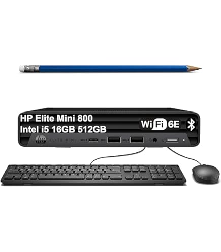 Amazon.com: HP Elite Mini 800 G9 Desktop Computer - Intel Core i5