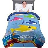 Franco Kids Bedding Shark Soft Microfiber Twin/Full Comforter