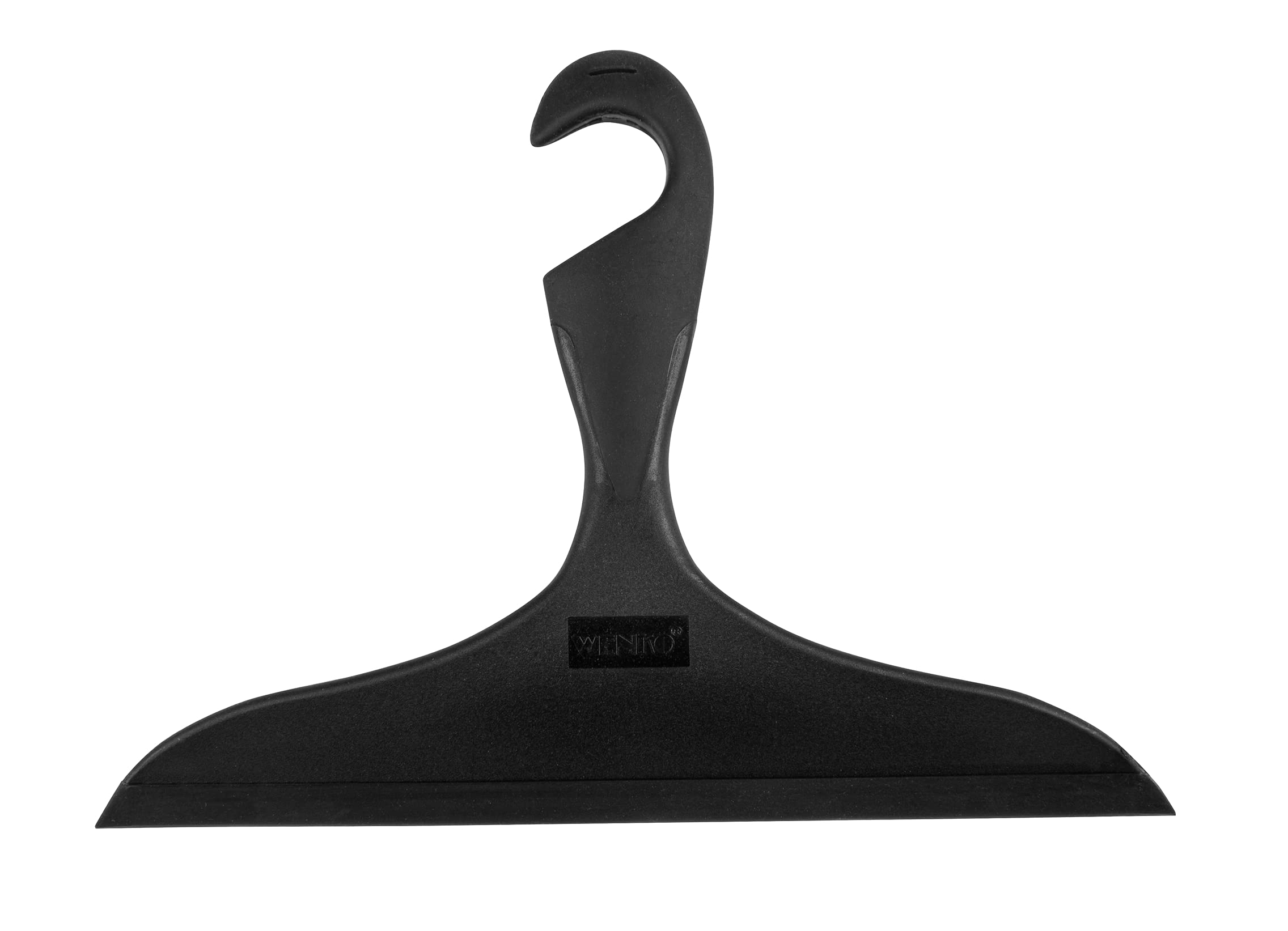 WENKO Limpiador para el baño Loano, Black, 2,5 x 0,2 x 500 cm