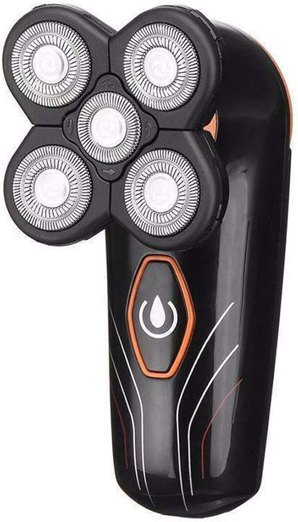 BOLUOBAO Rasoir Electriques Hommes 5 Tetes Rechargeable Peau Sensible Rasoir Electrique Homme