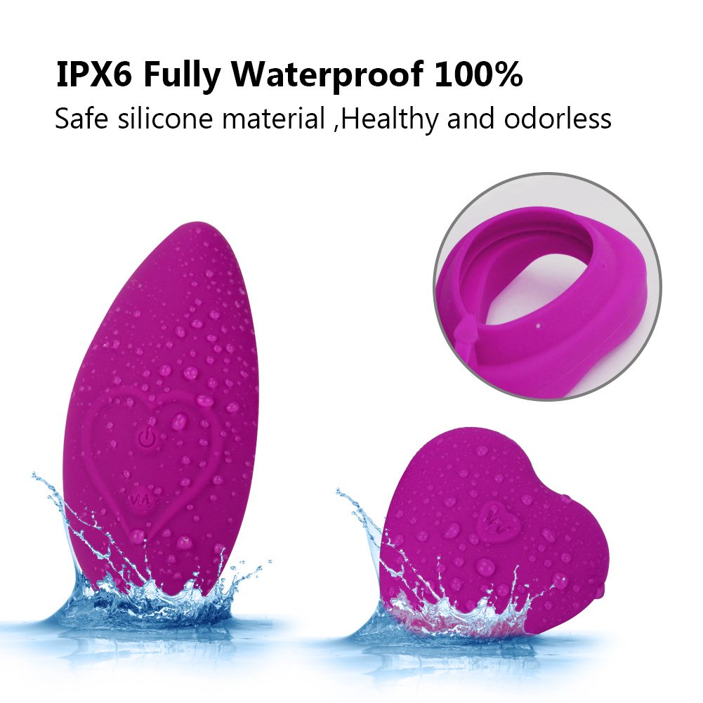 Wearable Panty Vibrator Wireless Remote Butterfly Vibrators Vibrating Panties Clitoris Stimulation,Waterproof Whisper Quiet Rechargable 10 Vibration Patterns Clitoral Stimulator for Women Couples