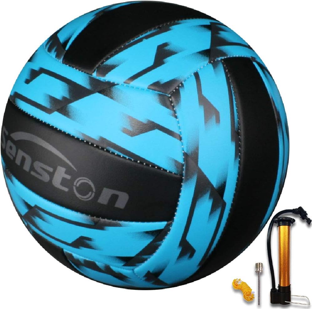 Senston Volleyball Waterproof Beach Soft Volleyball for Indoor/Outdoor Play, Game, Training Official Size 5 : Sports & Outdoors