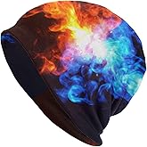 sunwarshile Alpaca Llama Beanie Hat Slouchy Knitted Chemo Thin Skull Cap for Women Men Running