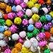 TECH-P® 300 Pack 20mm Small Pom Poms Glitter Balls Small Sparkle Balls for Arts Crafts Projects– Assorted Color