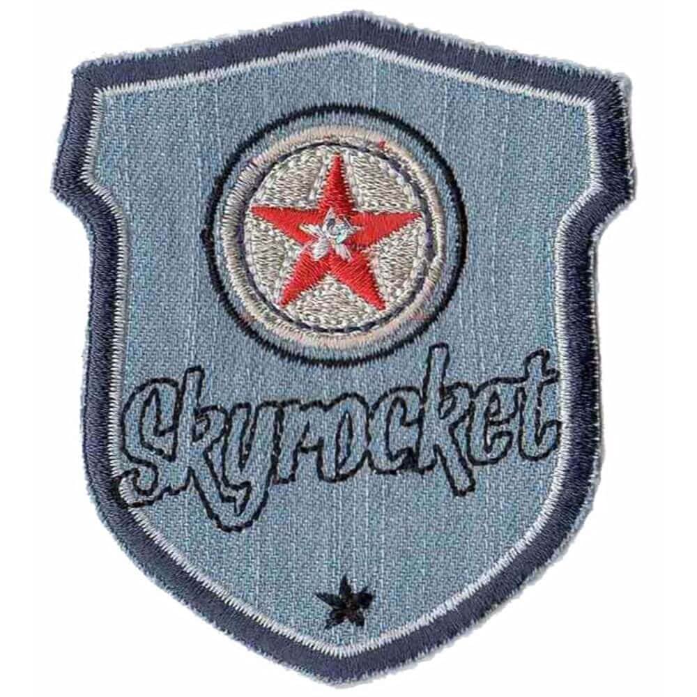 HKM Appliqués, Blue, 68 mm x 80 mm