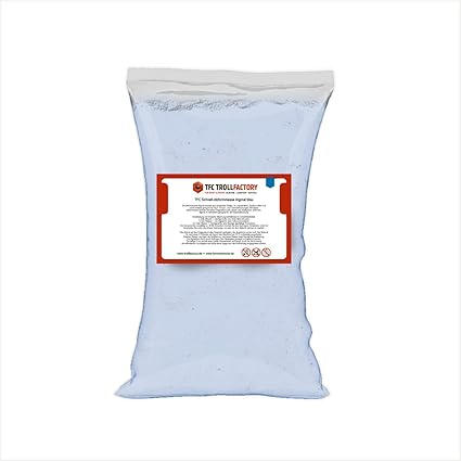 TFC Troll Factory Alginat I Schnellabformmasse I Pulver I 3-4 Minuten I blau, 2 kg