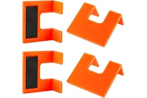 XUZHID Pack of 2/4/6/10 Magnetic Back Hinge Installation Tool for Precise Drilling and Door Seam Control in Cabinet Making Pr