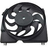 OYEAUTO Radiator Cooling Fan Assembly 620650 Compatible with 1997 1998 1999 2001 Jeep Cherokee 4.0L