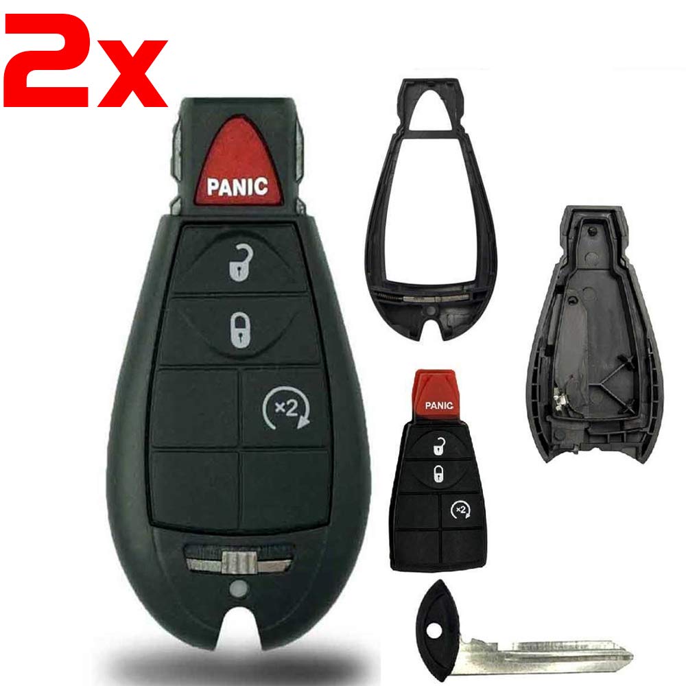 IYZC01C For Jeep Grand Cherokee & Commander 2 New Blue Keyless Entry 5