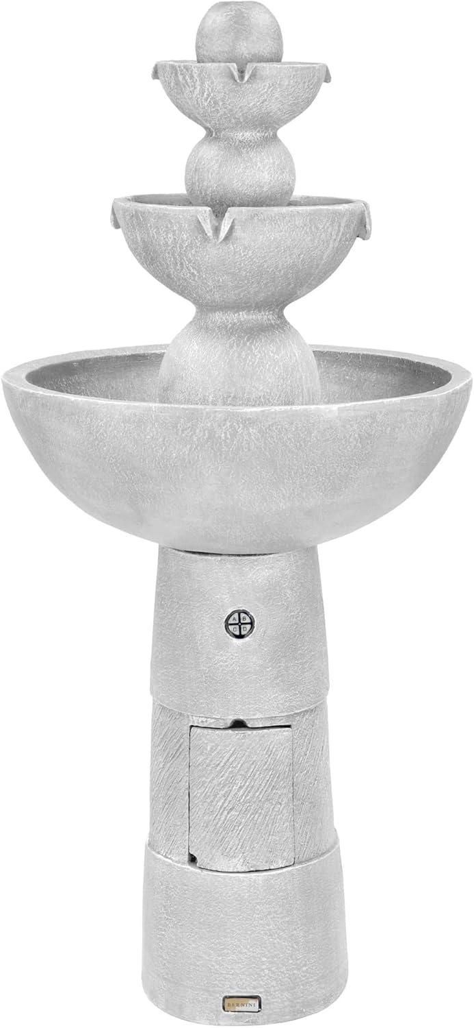 Fountains - Bernini Milan 3-Tier Hybrid Fountain