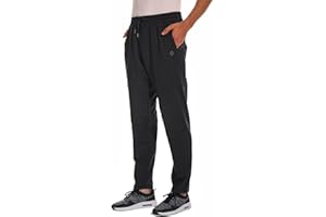 HODOSPORTS 32"/34"/36"/38"/40" Inseam Tall Mens Sweatpants Zipper Pocket Extra Tall Joggers Workout Pants