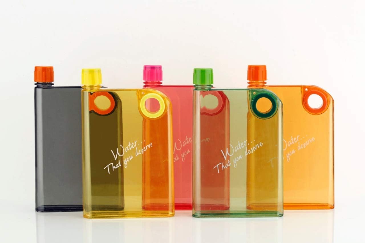 Light Collection Presents Plastic Notebook Ultra Slim Water Bottle