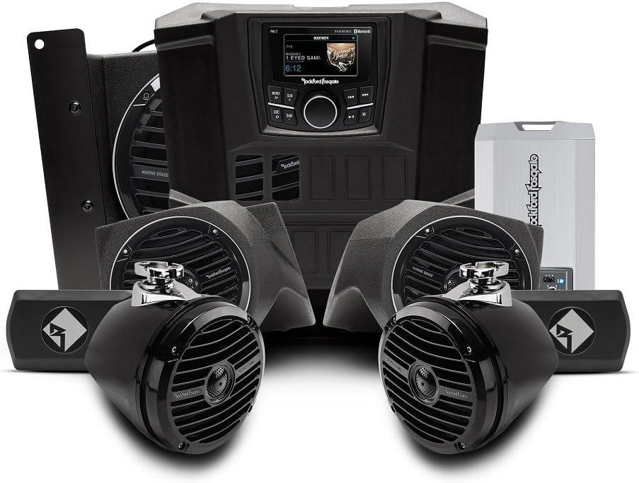 Rockford Fosgate Polaris Ranger RNGR-STAGE4 Kit
