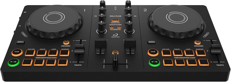 Pioneer DJ DDJ-FLX2 Console DJ Compatta a 2 Canali