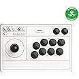 8Bitdo Wireless Arcade Stick for Xbox Series X|S, Xbox One and Windows 10, Arcade Fight Stick with 3.5mm Audio Jack - Officially Licensed (White)
