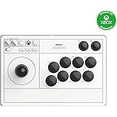 8BitDo Wireless Arcade Stick for Xbox Series X|S, Xbox One and Windows 10, Arcade Fight Stick with 3.5mm Audio Jack - Officially Licensed (White)