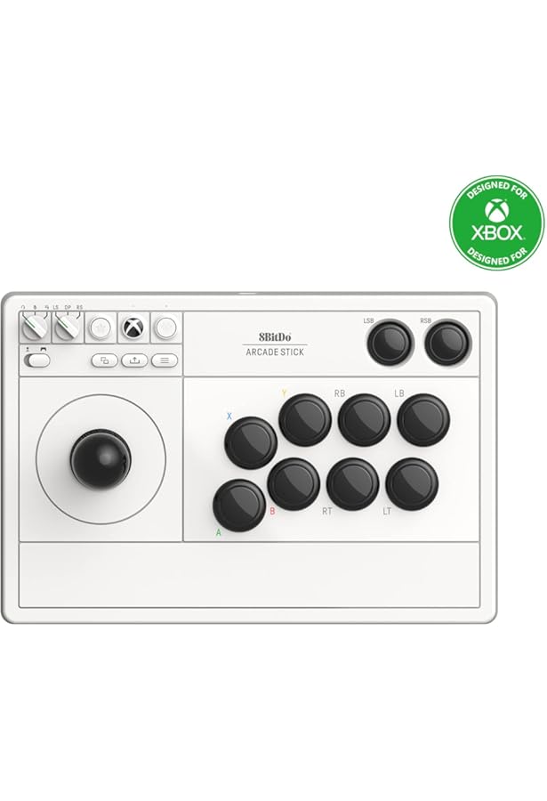 Amazon.com: 8Bitdo 2.4g Wireless Arcade Fight Stick with 3.5