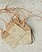 DECORA Gift Tags 100 Pieces Kraft Brown Tags with Free 100 Feet Jute Twine for Gift,Clothes, Wedding, Price Tag
