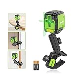 Laser Level with Clamp, HUEPAR 98Ft Self Leveling