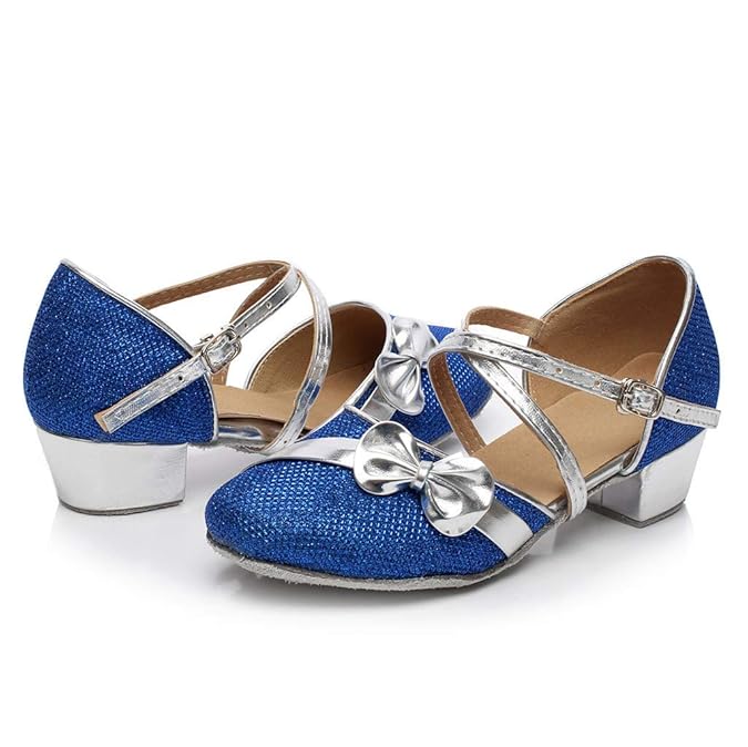 Latin Schuhe Babys, Prinzessin Sandalen für Mädchen, Kleinkind-Tanzen-Ballsaal-Tango-einzelne Schuhe, Kinder Wanderschuhe