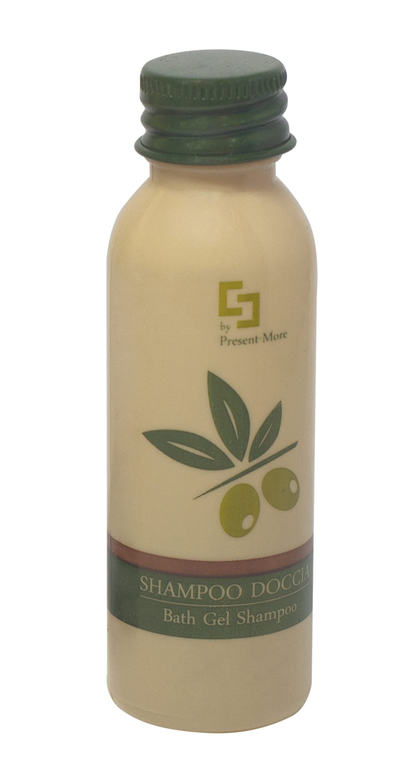 PRESENT-MORE - Shower Shampoo 40 ml Beauty Oil - Pack of 250 Pieces - Single-dose Shower Shampoo Without Allergens - Tahitian Fragrance - Ideal for Hotels and B&B