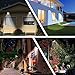 KUFUNG Solar Lights Outdoor, 48 Led Lamp Waterproof Solar Flood Light, Security Motion Sensor Luces Solares for Deck, Fence, Patio, Front Door, Gutter, Yard, Shed, Path(2 Pack)