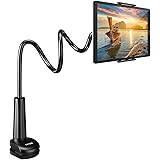 Tryone Gooseneck Tablet Stand, Tablet Mount Holder for iPad iPhone Series/Nintendo Switch/Samsung Galaxy Tabs/Amazon Kindle F