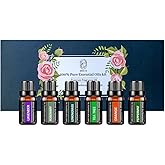 Otheya Essential Oils Sets Pure Oils kit- Top 6 Aromatherapy Oils Gift Set-6 Pack, 10ML(Rosemary, Lavender, Lemon Grass, Oran