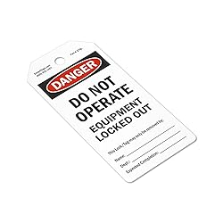 SmartSign 100-Pack 'Danger Do Not Operate Equipment