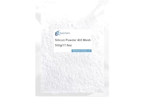 Eastchem Silicon Powder Quartz Sand of 400 mesh,The Main Ingredients is Silicon Dioxide(SiO2),CAS NO:14808-60-7 (500g)