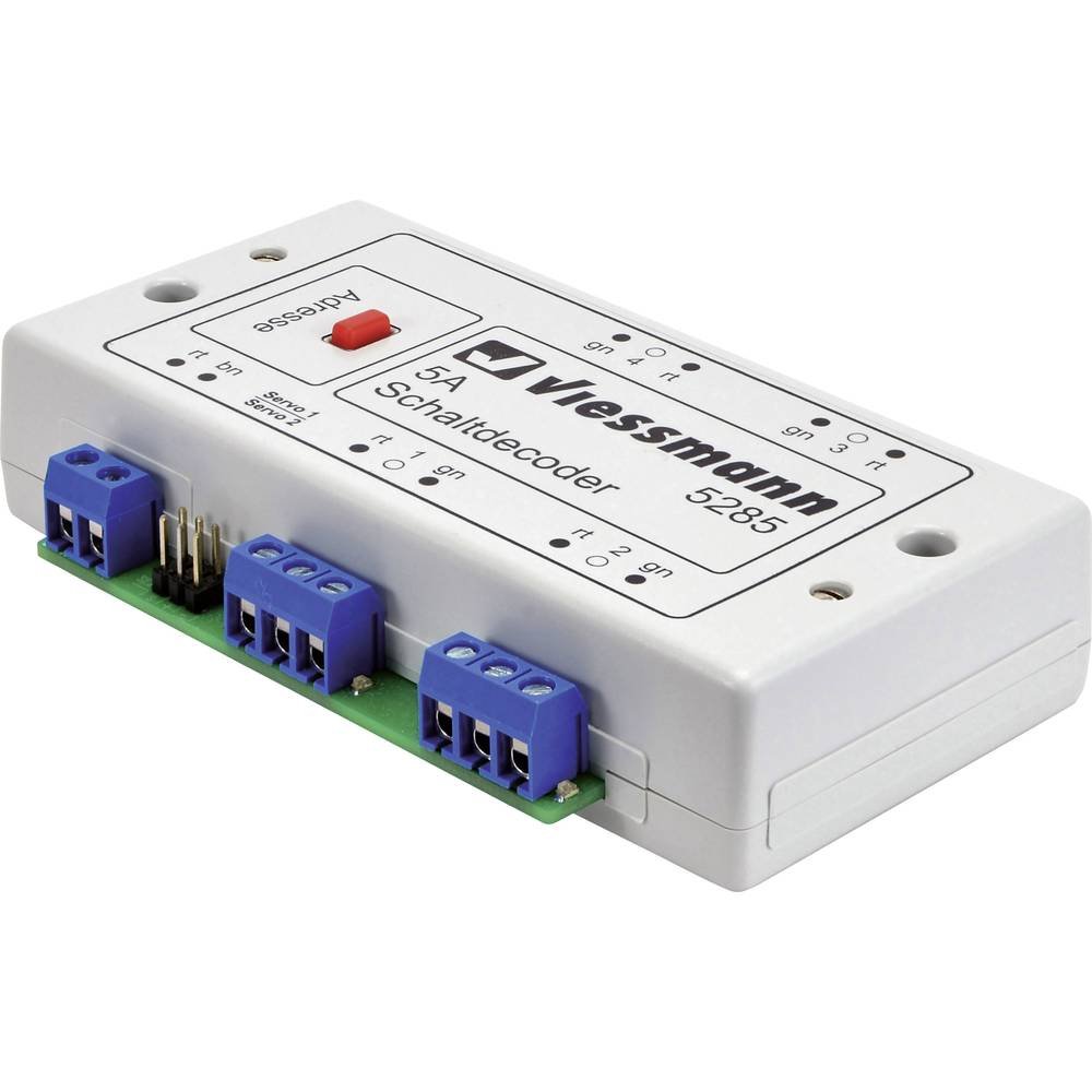 Viessmann 5285 Multiprotocol Switch Decoder White