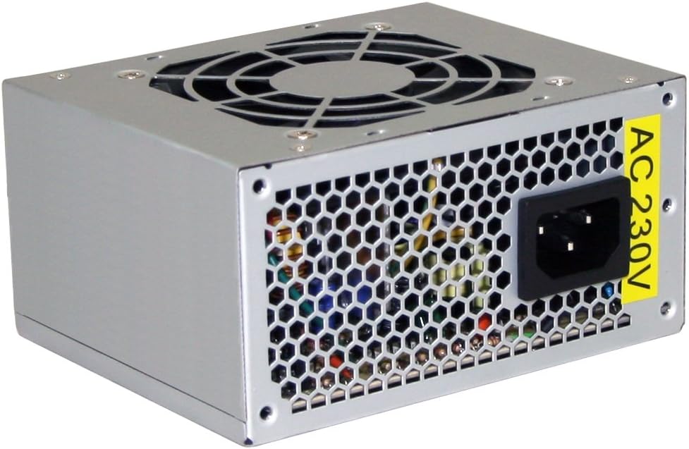 CiT Micro SFC 400W PSU mATX Compact ATX Silent Fan Dual SATA Molex M-400U Grey