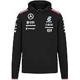 Mercedes AMG Petronas F1 2024 Men's Team Hoodie - Black