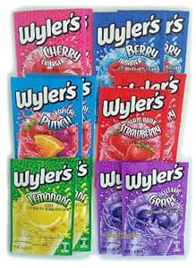 drink powdered mixes soft sugar mix flavors wyler