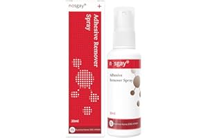 NOSGAY Adhesive Remover Spray for Skin,No Sting Medical Adhesive Remover for Ostomy Patients, Sensitive Skin and Bandage Removal,30 ml